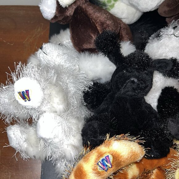 Ganz Plush Webkinz LilKinz Lot of 12 No Codes Snake Poodle Cat Frog Panda Moose - Picture 13 of 16